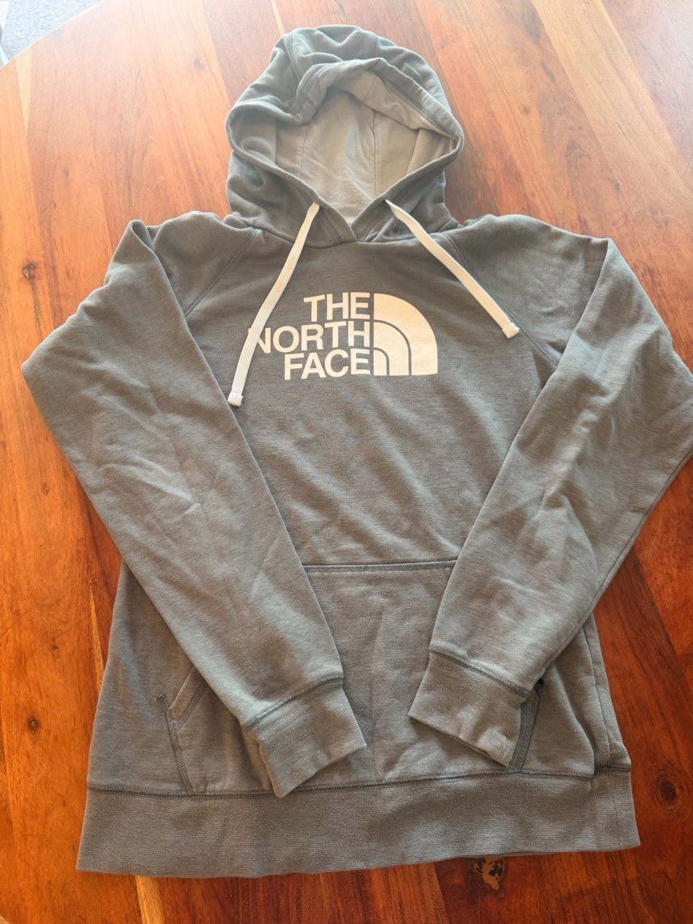 The North Face Women’s Slate Gray Logo Crewneck Hoodie
